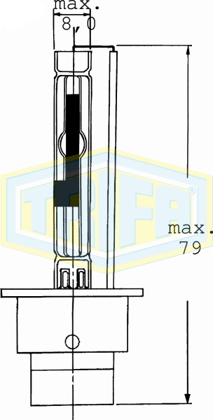 BULB HID D2R 35W P32D-3 Image