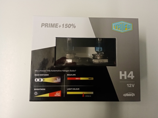 BULB H4 12V 60/55W P43t +150%  Image